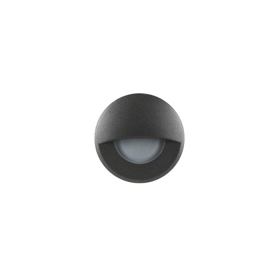 LED-Wandinbouwarmatuur 3000K 5W statisch asymm. extra verspe