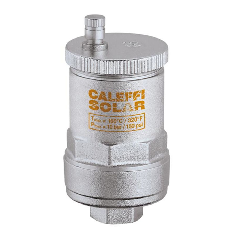 Solar discal automatische ontluchter 1/2"bn