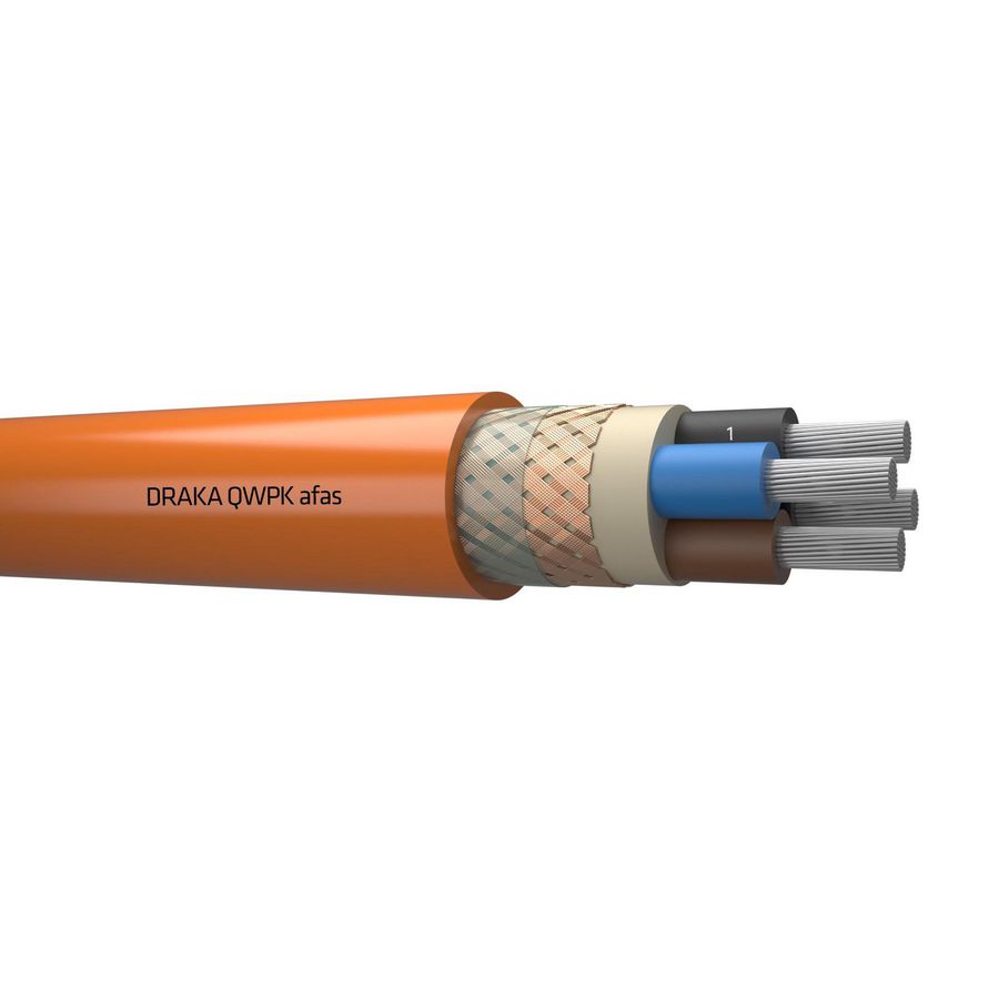 Haspel a 500m. QWPKafas 450/750V og# 4x4/4mm²