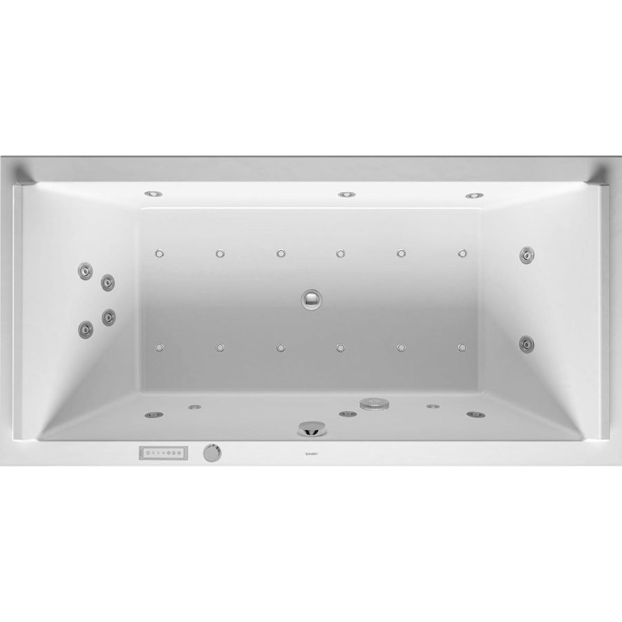 Whirlbad Starck 2000x1000mm, wit, inbouw, Combi E