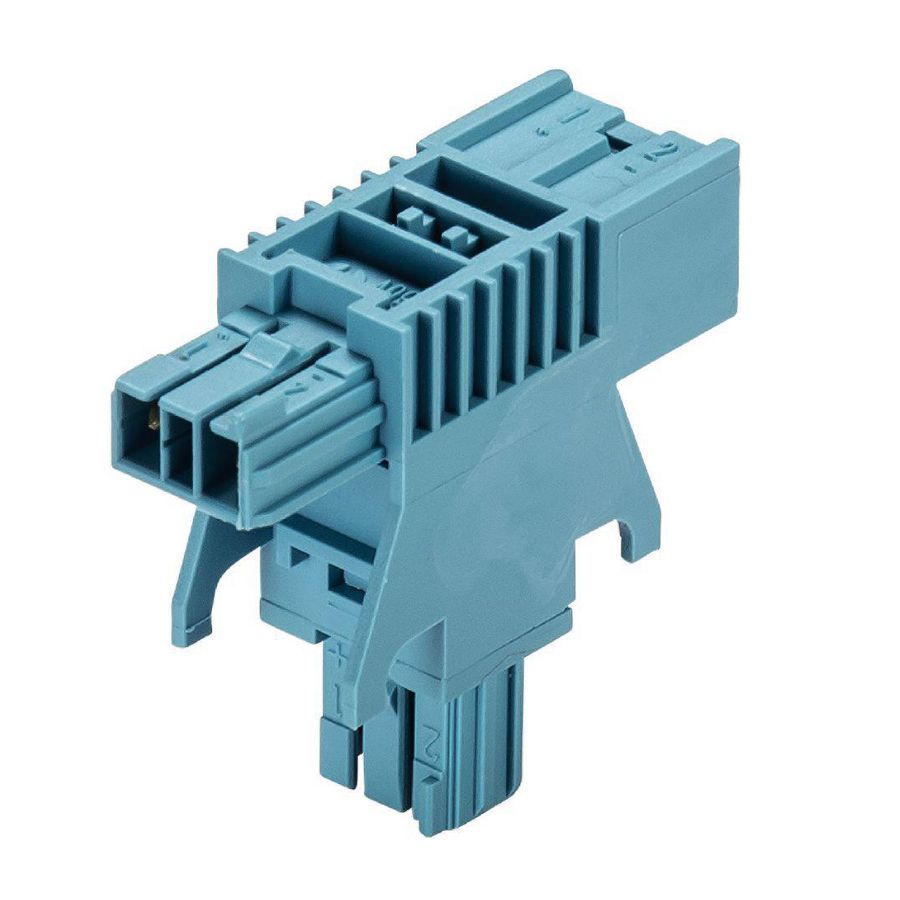 Apparatuuraansluiting BST14I3 t-splitter pastelblauw