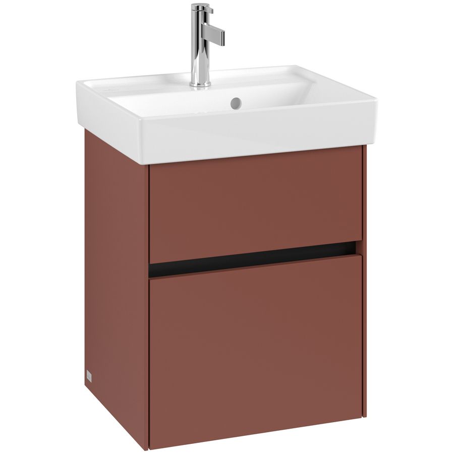 Wastafelonderkast Collaro 460x546x374mm Wine Red C00600AH