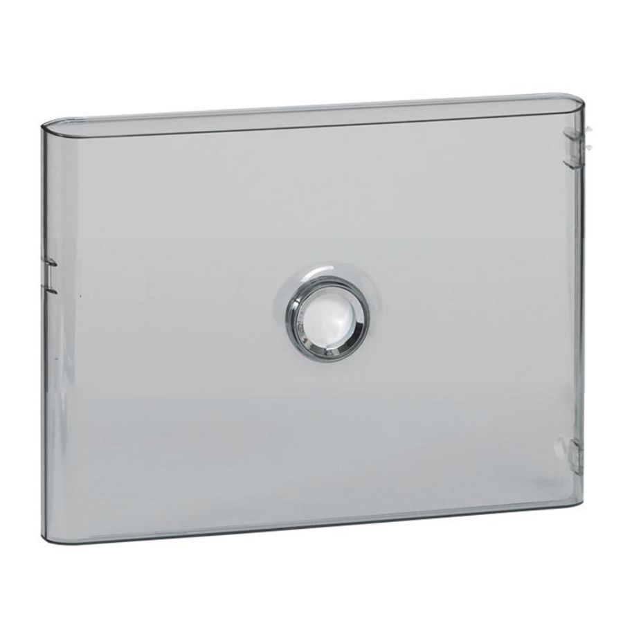 Deur transparant voor behuizing 1x18 modulen 401221 Drivia