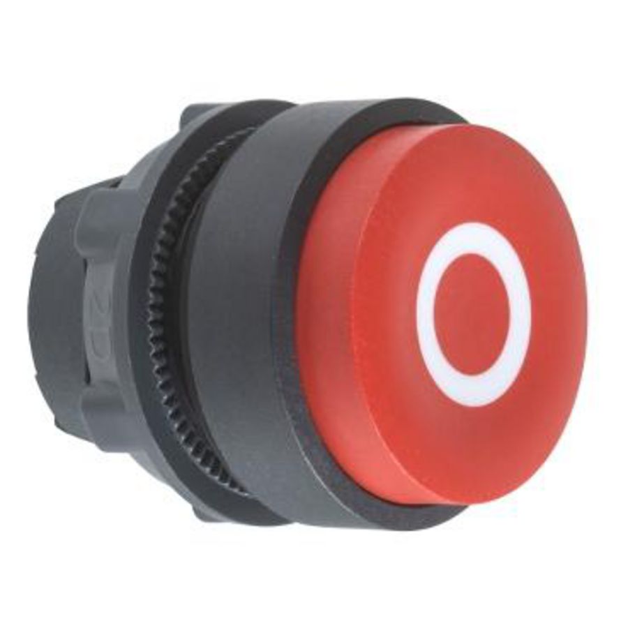 Kop voor drukknop Ø22mm MarkeringO" Rood Harmony XB5