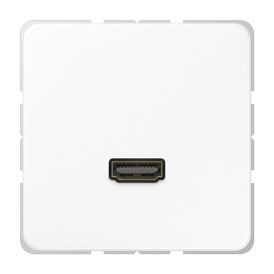 Afdekking alpin wit voor 1xHDMI CD500