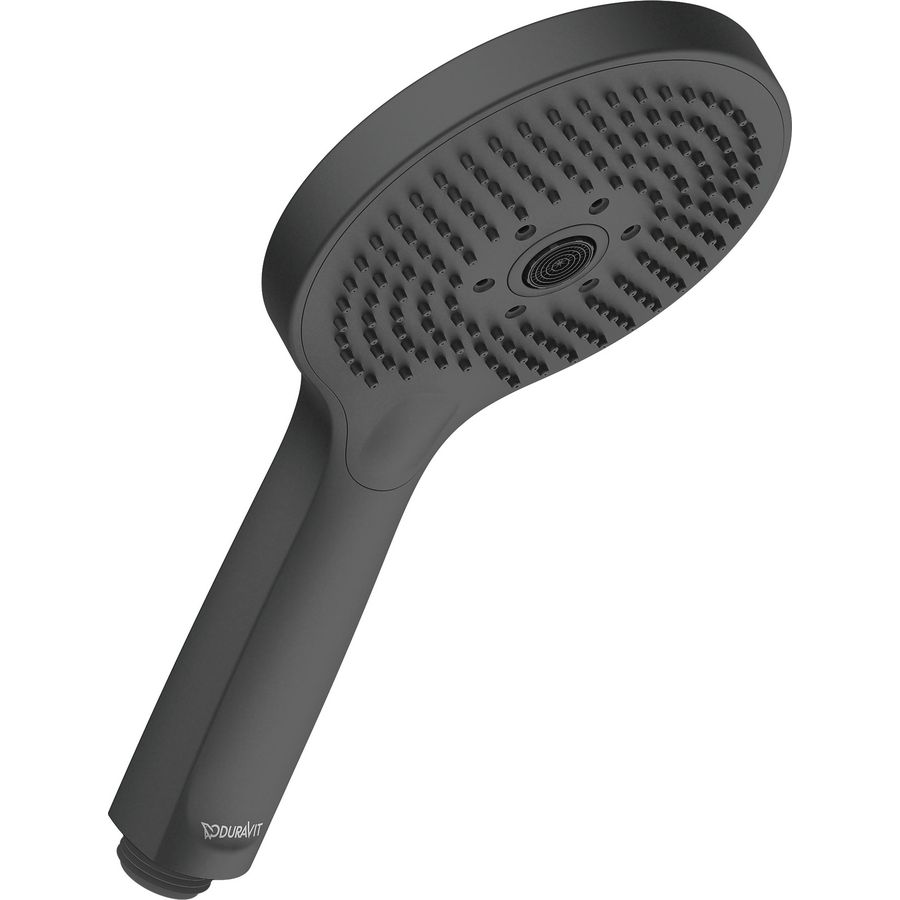 Handdouche ø120mm Wave 3 straalsoorten zZwart Mat