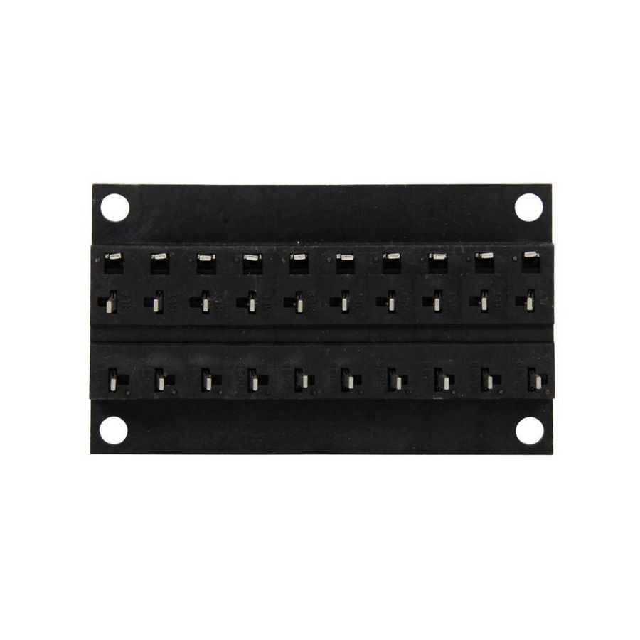Zekeringhouder Telecom 15 A AC 125 V DC 60 V 10P UL VVE=64