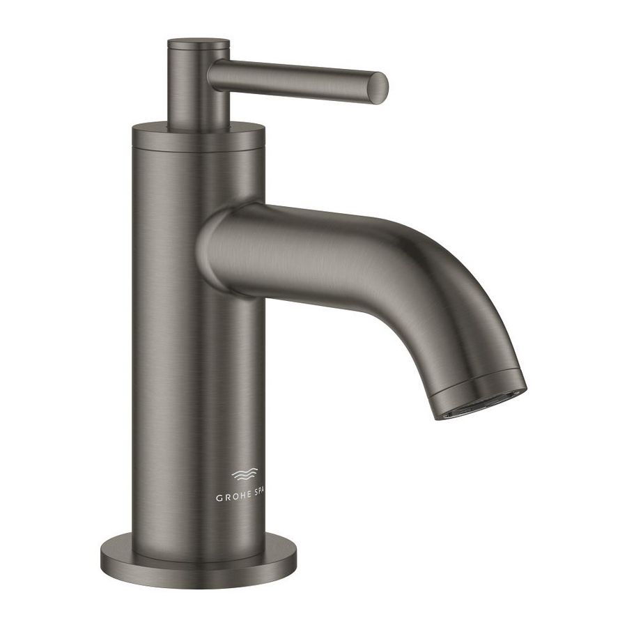 Atrio toiletkraan hard graphite geborsteld (mat donker grijs) (Spa colors coll.)