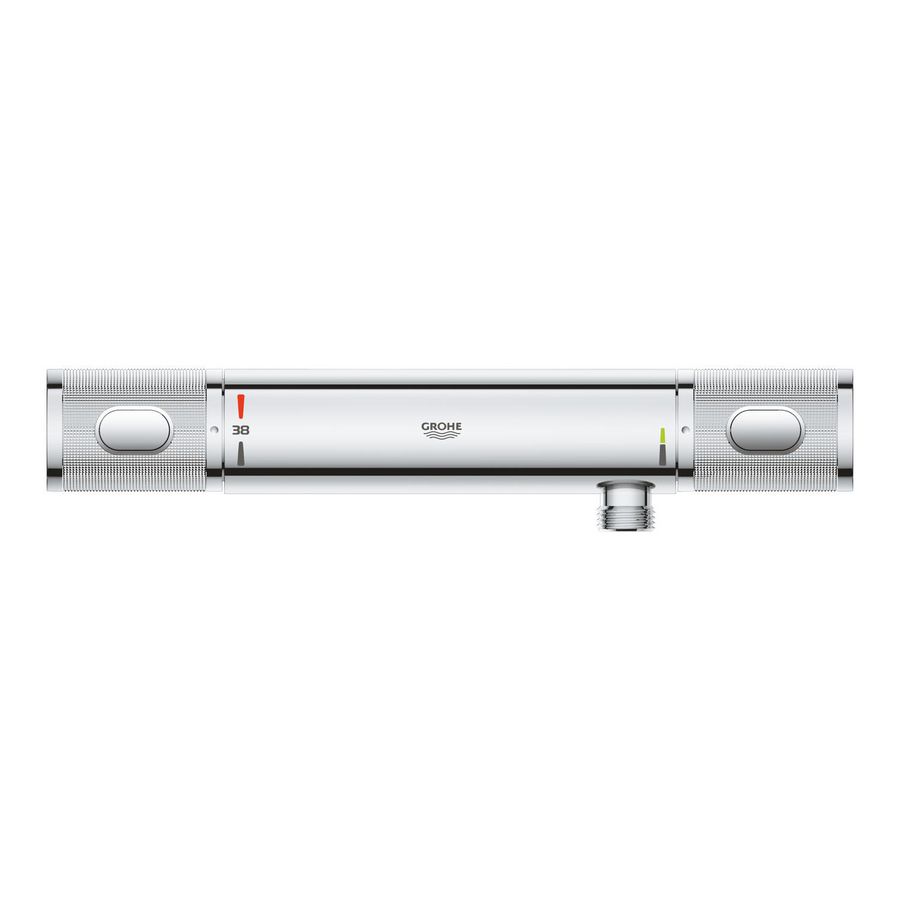 Douchethermostaat Grohtherm 1000 perform. 120mm excl. koppeling (prof)