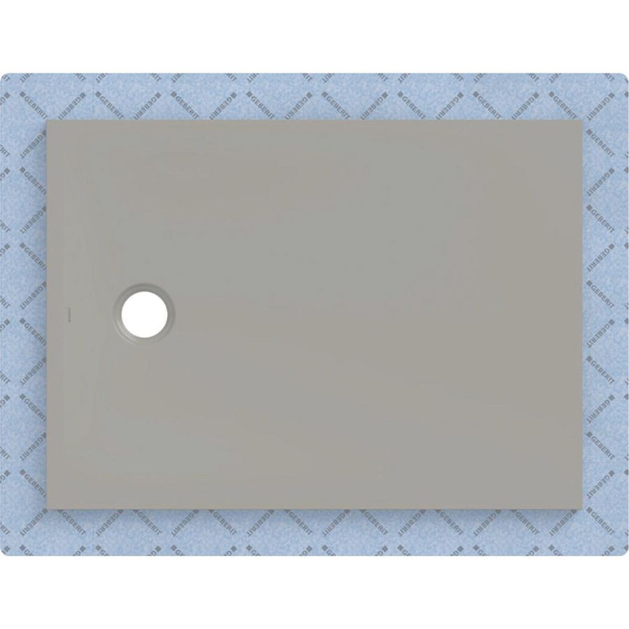 Douchevloer CleanFloor30 geïntegreerd met afdichtingsvlies grijs: 110x80cm