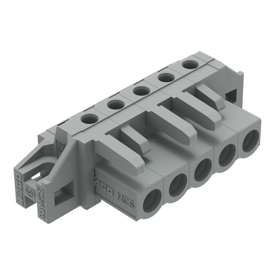 THT FE steker HA raster 5mm grijs 232-235/031-000 VVE=50