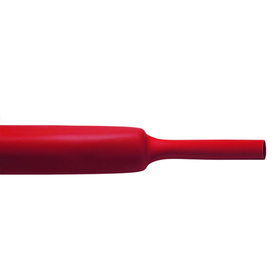 Krimpkous dunw. krimpverh. 2 : 1 - SR1F/51-25.4/rood/1000mm