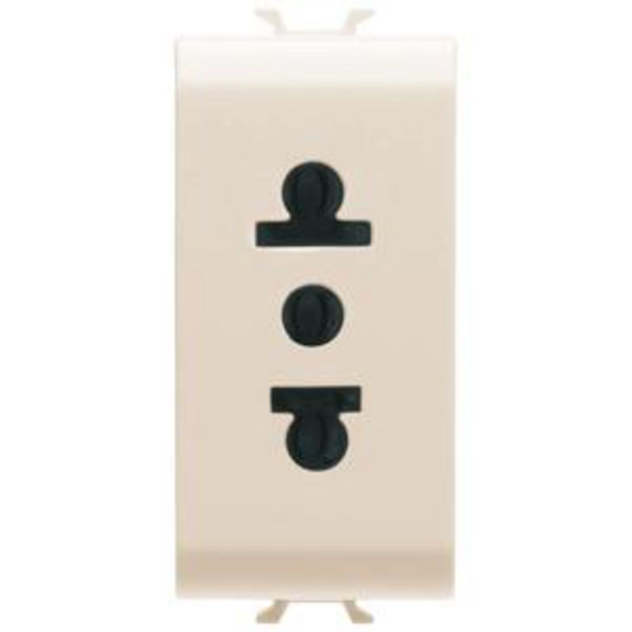 EURO-AMERICAN STANDARD SOCKET-OUTLET 250/125V ac-2P+E VVE=12