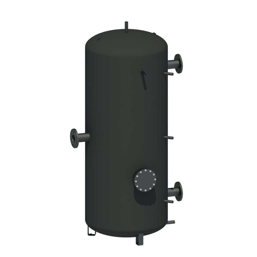 Isolatie buffervat 1000L koelen