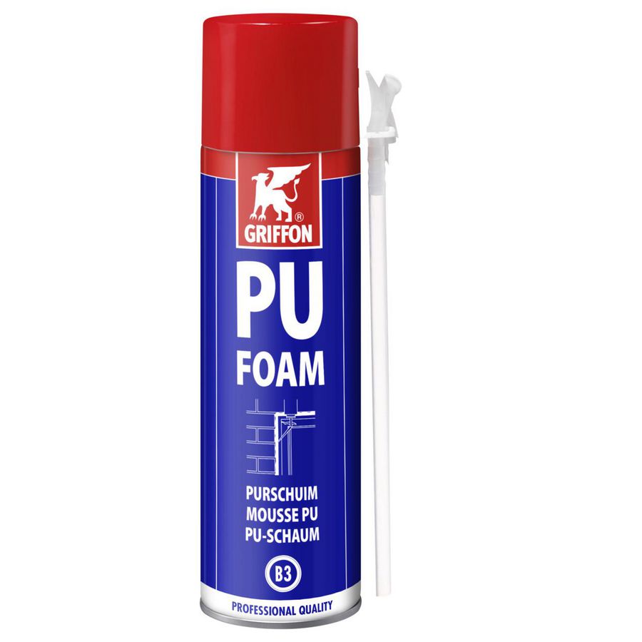 Afdichtingsmiddel PU Foam Aerosol 500ml VVE=12