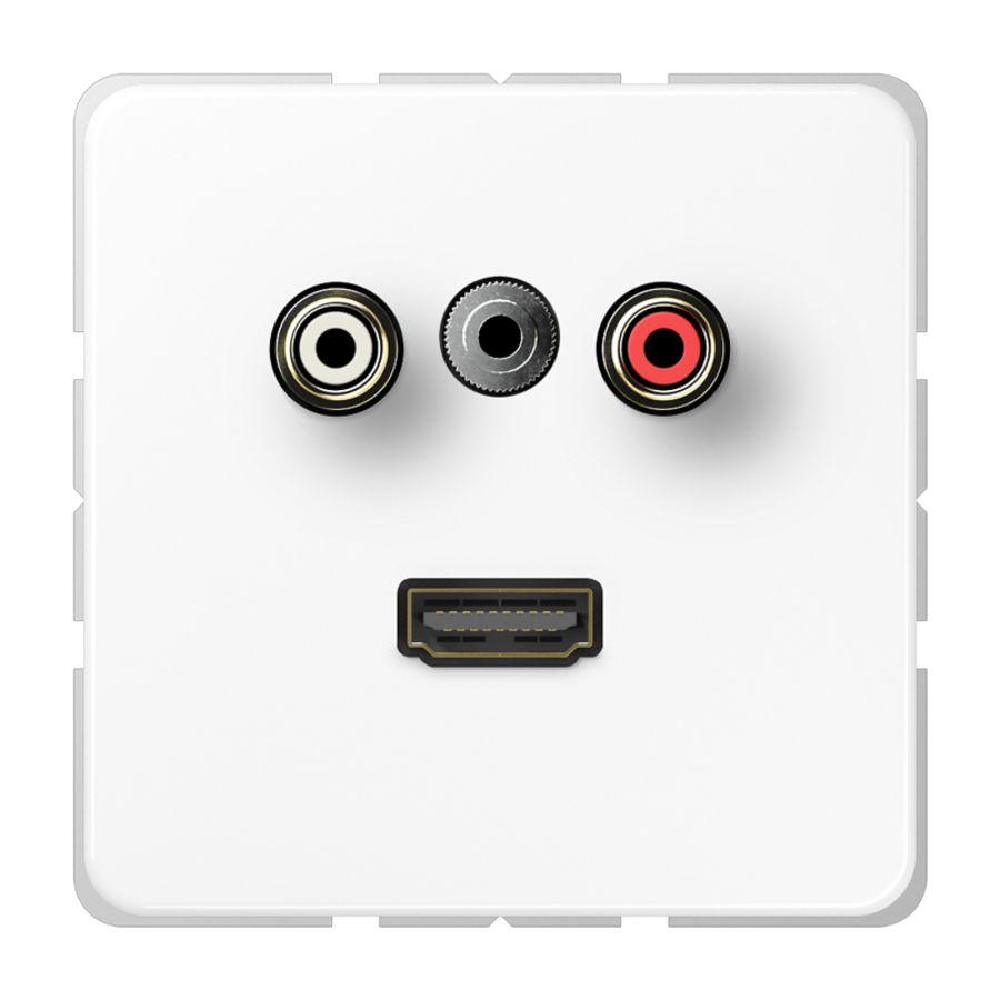 Afdekking a.wit v.Audio/Jack/HDMI CD500