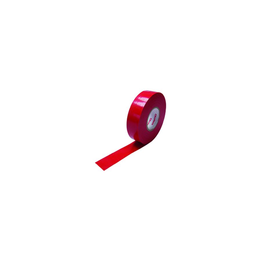PVC Isolatietape- No.128 19mmx10m/ rood VVE=50