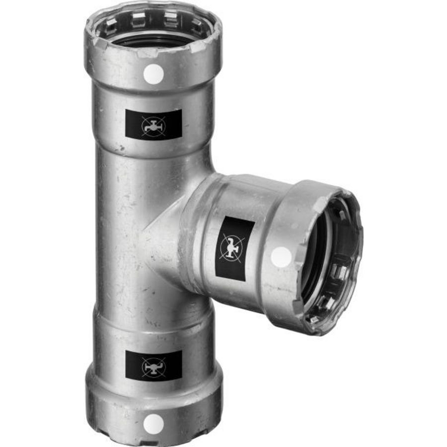 T-koppeling MEGAPRESS-S 3/4"x3/4"x3/4" 4318 VVE=5