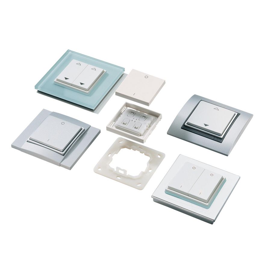 Draadloze zender EnOcean easyfit PTM 250 4-kanaals verlichti