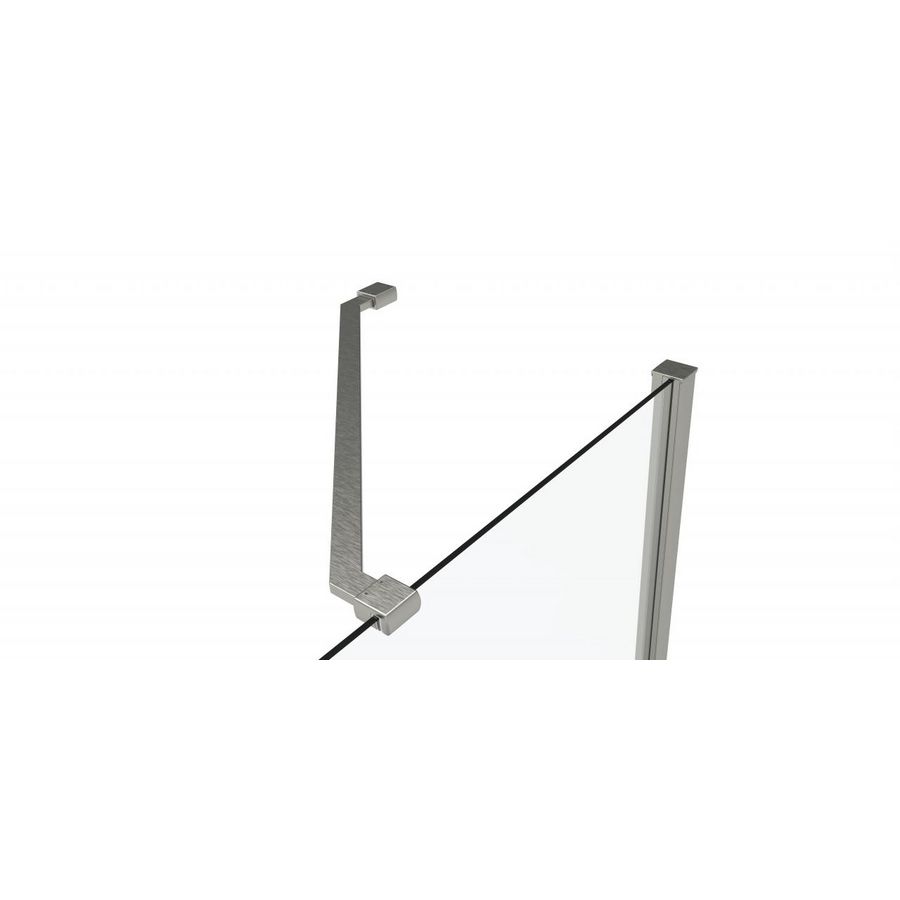 Stabilisatiestang 45 graden 22x210mm rvs 45 graden