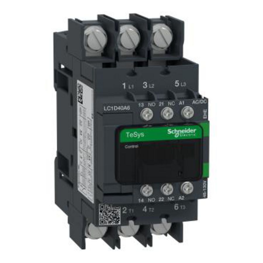 Contactor TeSys Deca 3P 40A 440V AC3 48-130V ACDC ringogen