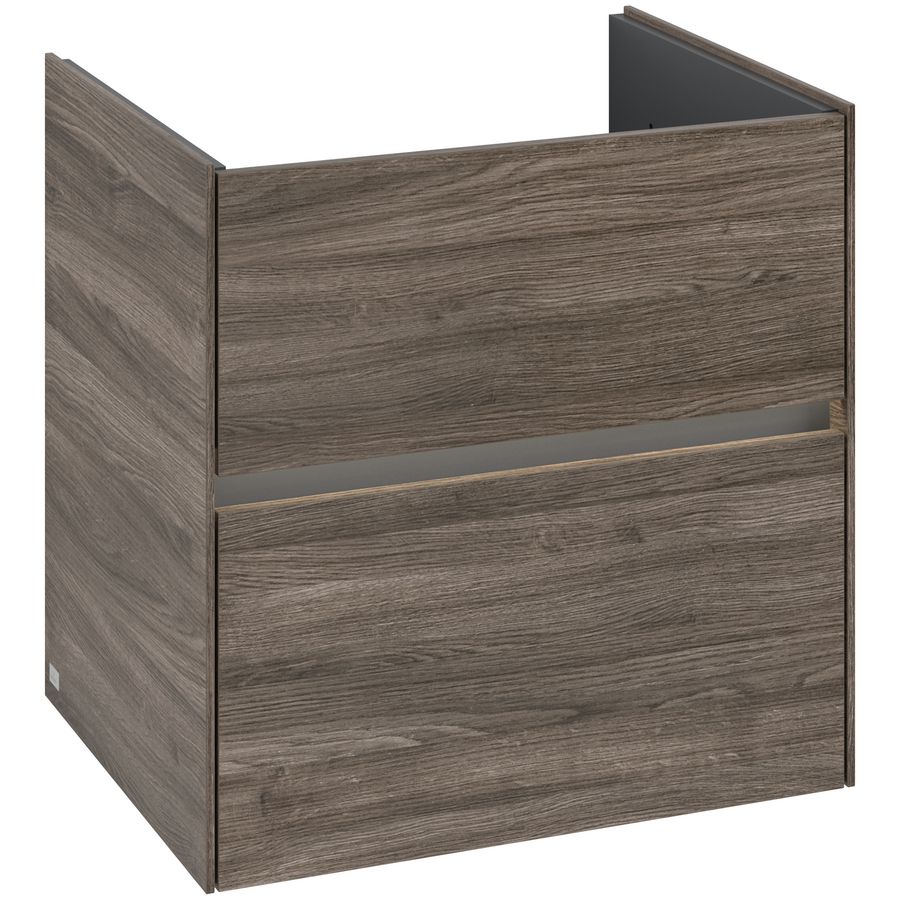 Wastafelonderkast Collaro 611x610x480mm Sto.Oak C143B0RK
