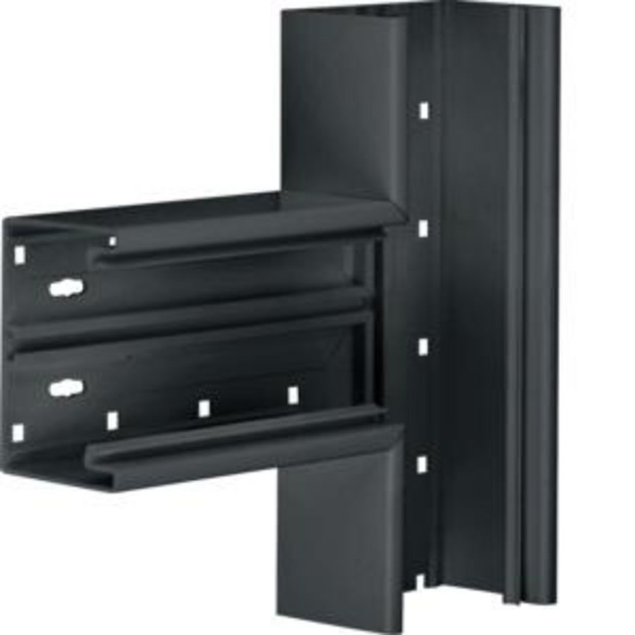 Bodemprofiel T-stuk BR65 65x100mm zwart