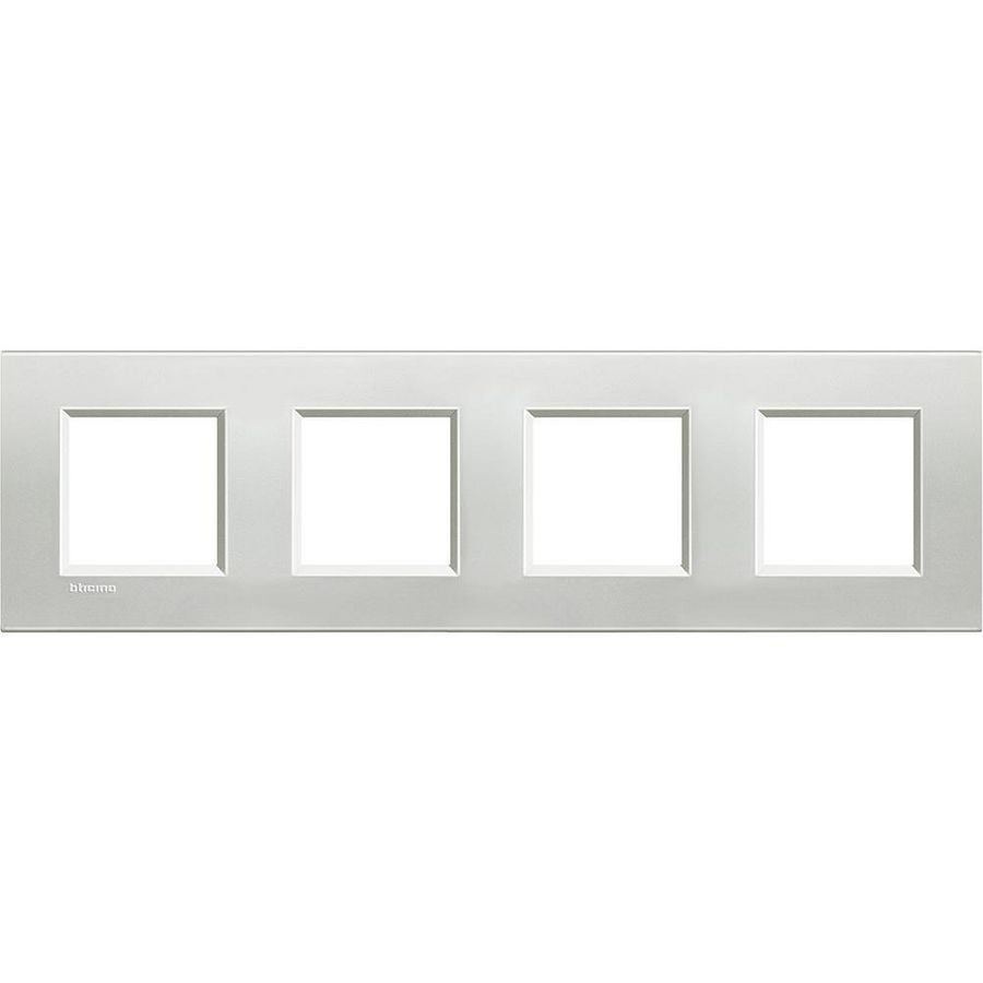 Afdekraam Zilver 4x2 modulen Livinglight