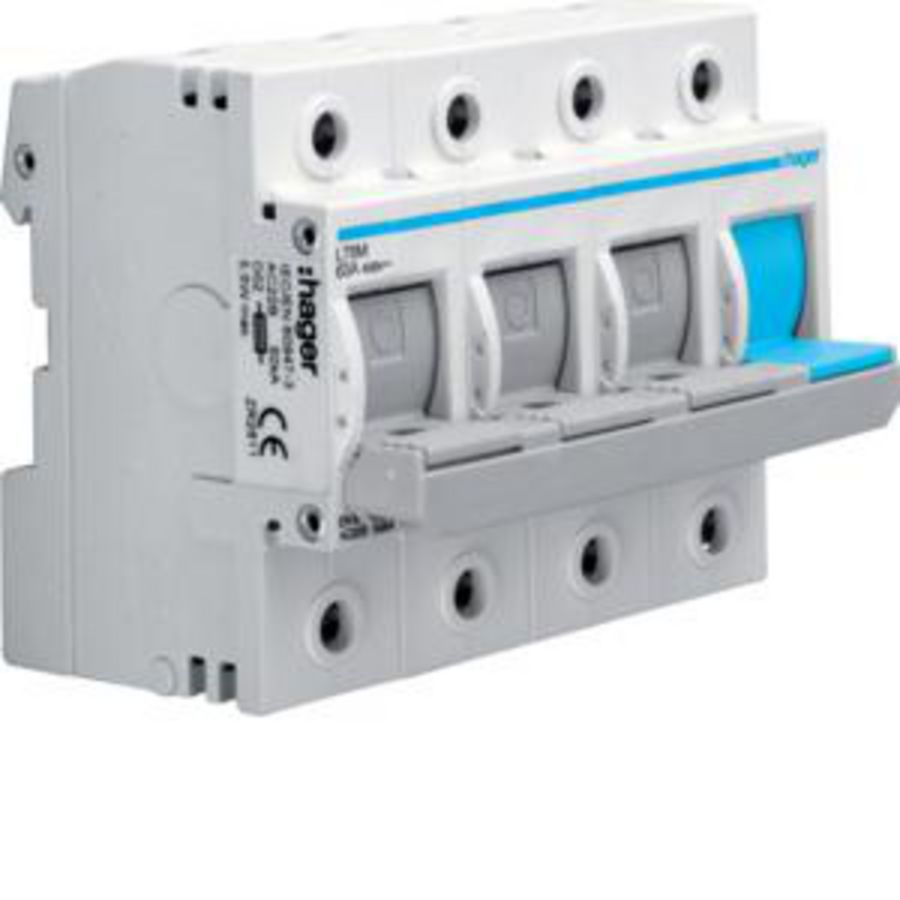 Patroonlastscheider D01/02 3P + N 63A