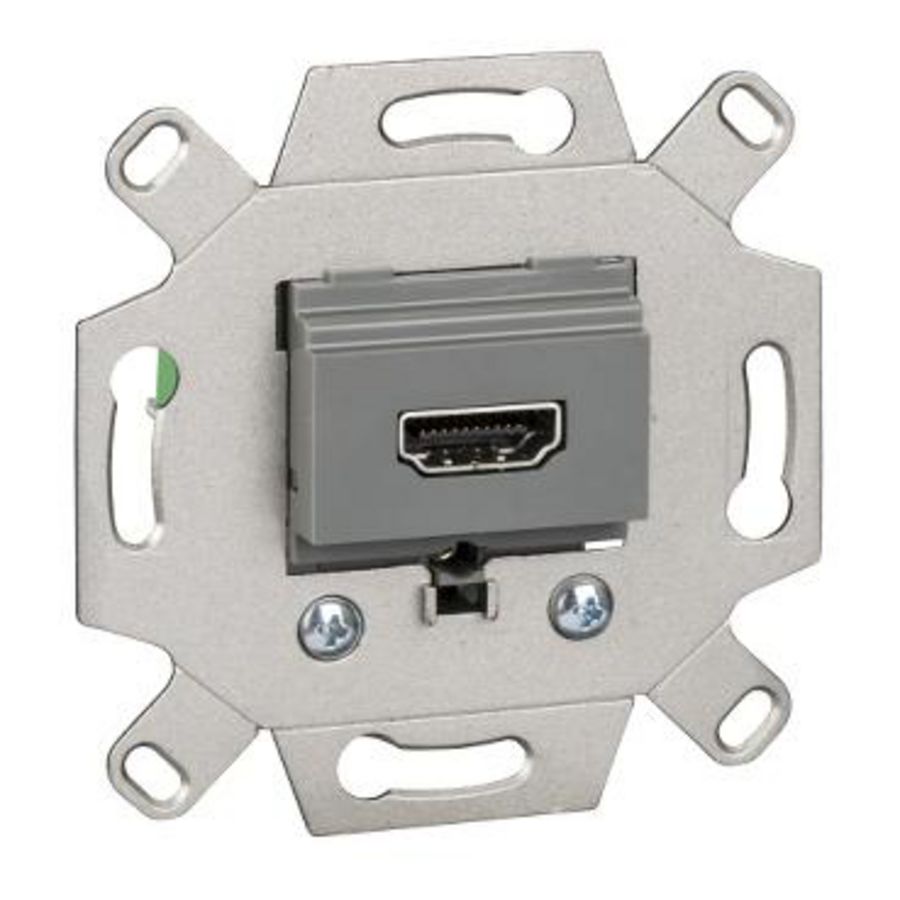 Sokkel HDMI 1-voudig Merten