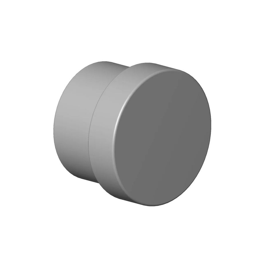 Greep v. omst. 28,5x19,5mm Champagne gebors. (22kt Goud)