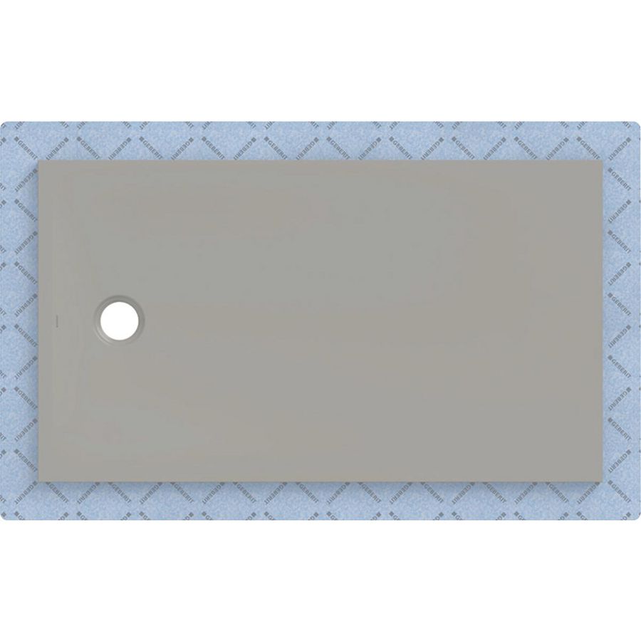 Douchevloer CleanFloor30 geïntegreerd met afdichtingsvlies grijs: 140x80cm