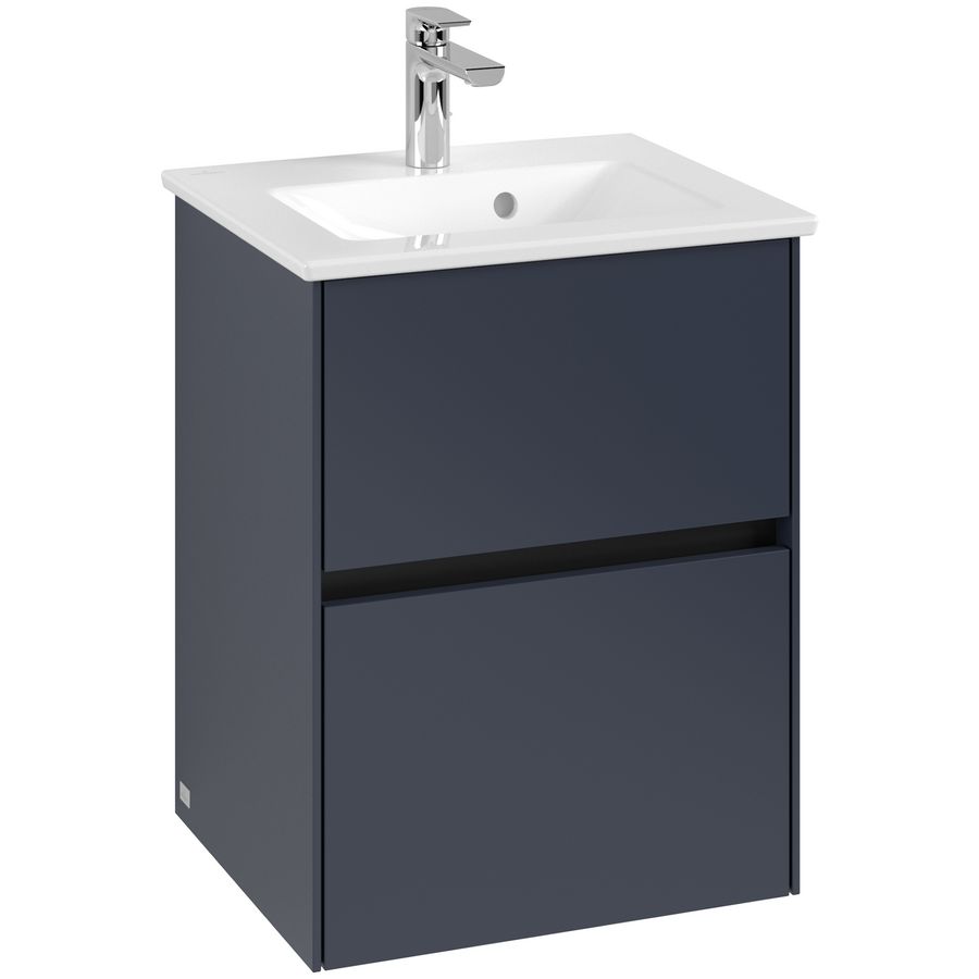 Wastafelonderkast Collaro 472x610x404mm Marine Blue C14100VQ