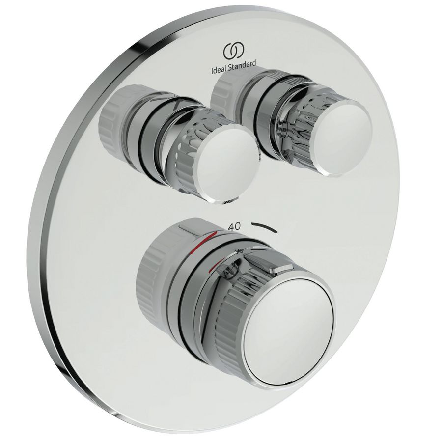 Afbouwdeel douchethermostaat CeraTherm Navigo 2 functies rond chroom