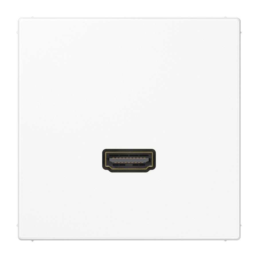 Afdekking alpin wit voor 1xHDMI LS990