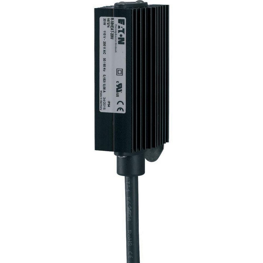 Mini stralingsradiator 20W netspan.230V AC 50/60Hz 1A conti