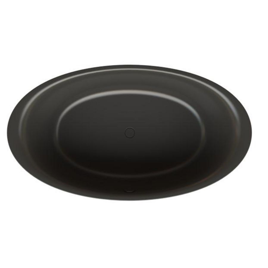 Bad BetteEve Oval 1800×1000mm Anthracite