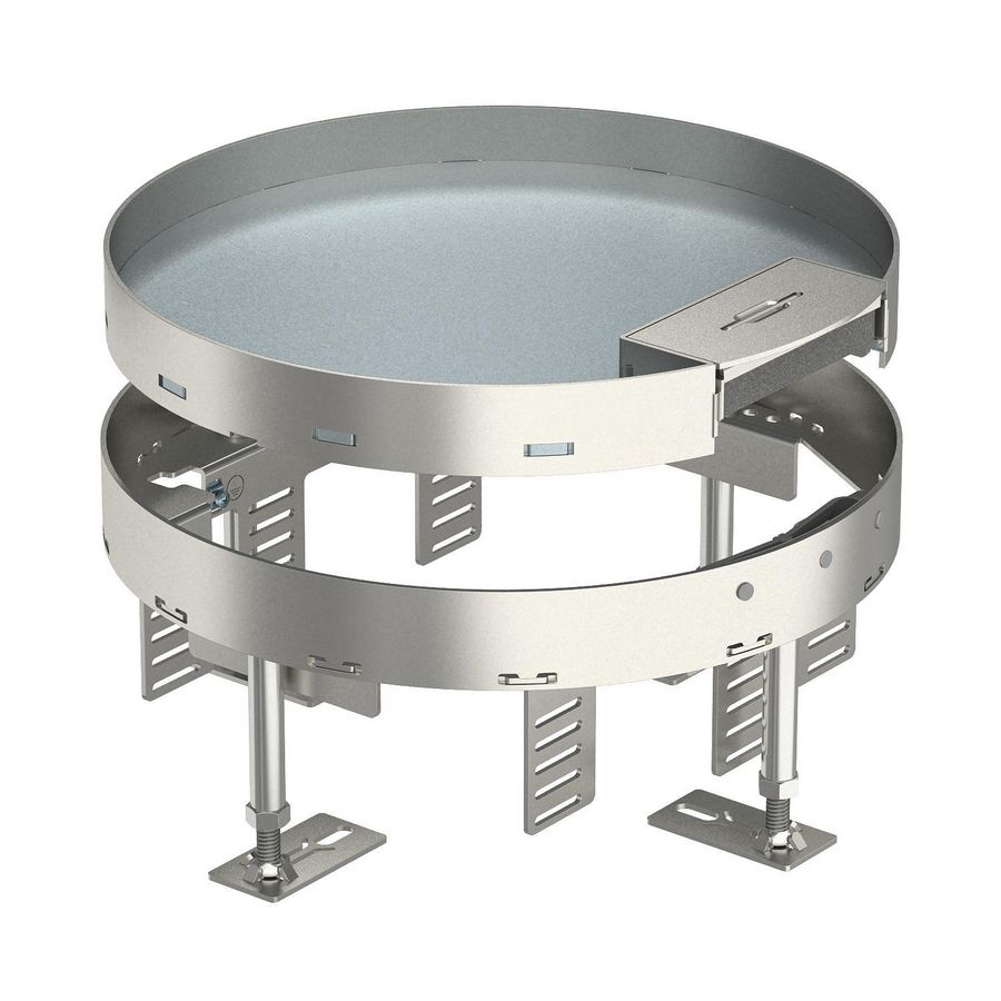 Ronde cassette snoeruit. Ø275mm rvs A2 1.4301