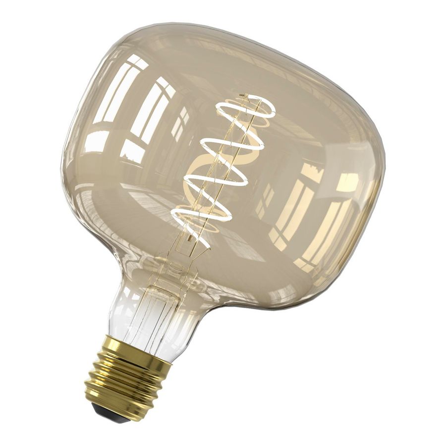 LED-lamp Flexible Rondo E27 DIM 4W 24W 240lm 2000K Amber