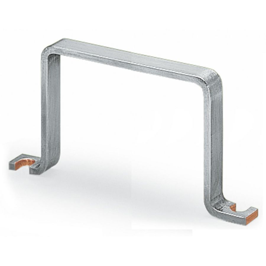 Verzamelrailbeugel Cu 10mmx3mm 5 I/Os zilverkleurig VVE=5