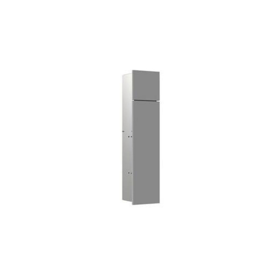 Asis Pure wcmodule inb wcrol/reserverol/borstel L grijs