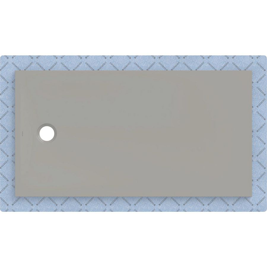 Douchevloer CleanFloor30 geïntegreerd met afdichtingsvlies grijs: 150x80cm