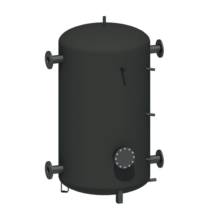 Isolatie cascadevat 1200L koelen