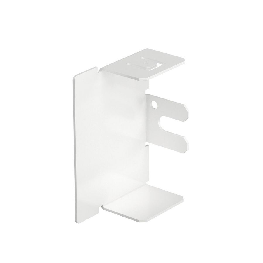 Eindstuk 40x60mm /gelaagd puur wit VVE=10
