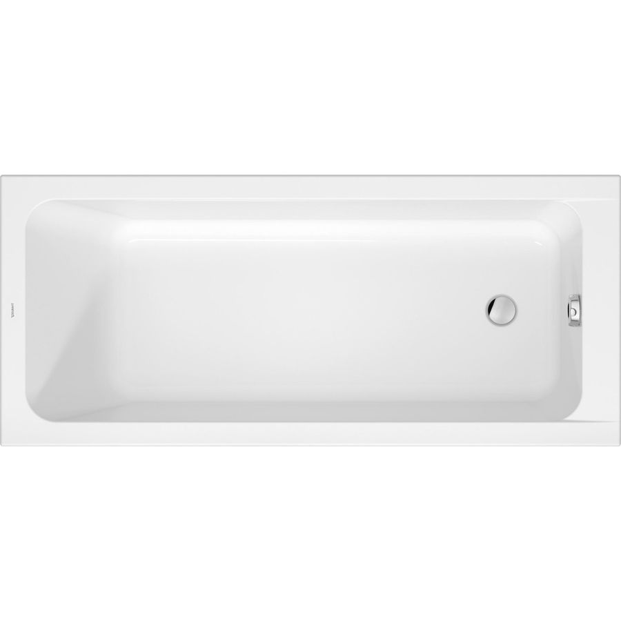 D-CODE ligbad wit hoogglans 1600x700mm