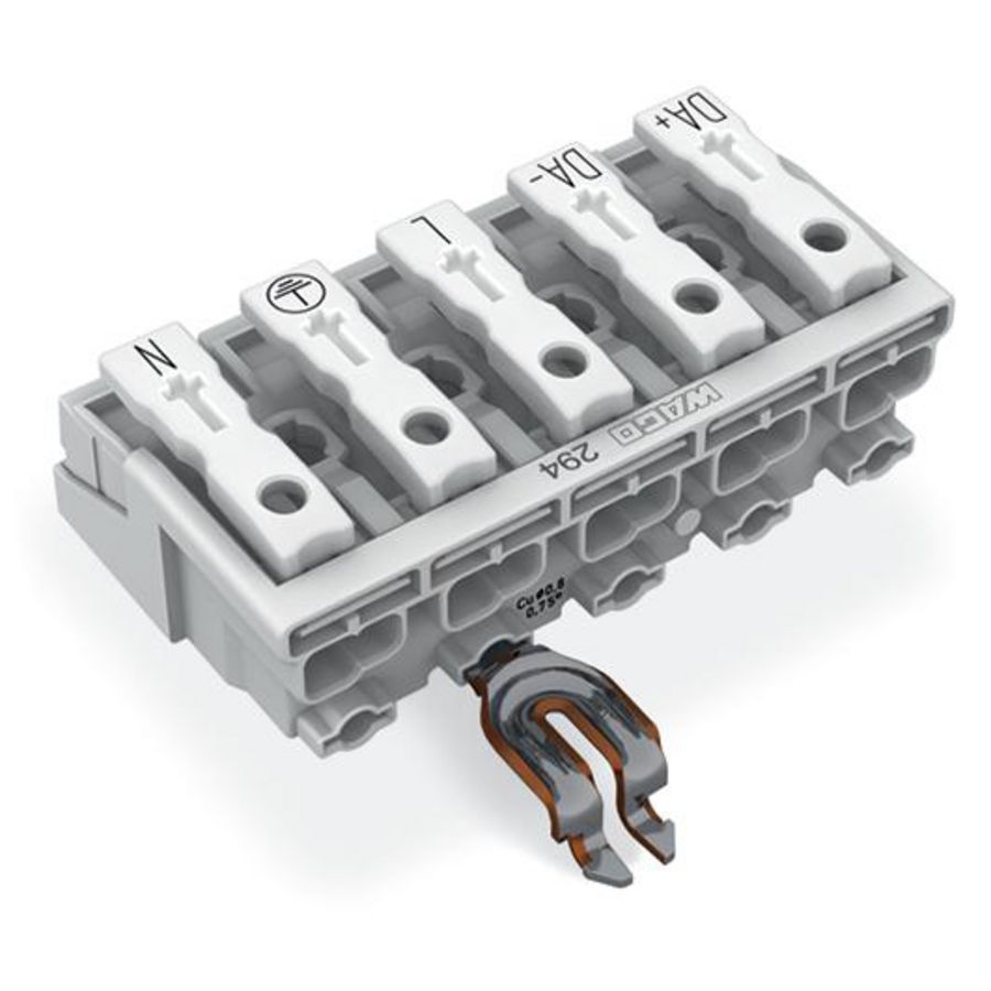 Kroonklem Drukknop extern HA PE-klikcontact 294-4335 VVE=250