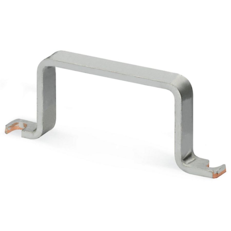 Verzamelrailbeugel Cu 10mmx3mm 5 I/Os zilverkleurig 790-192