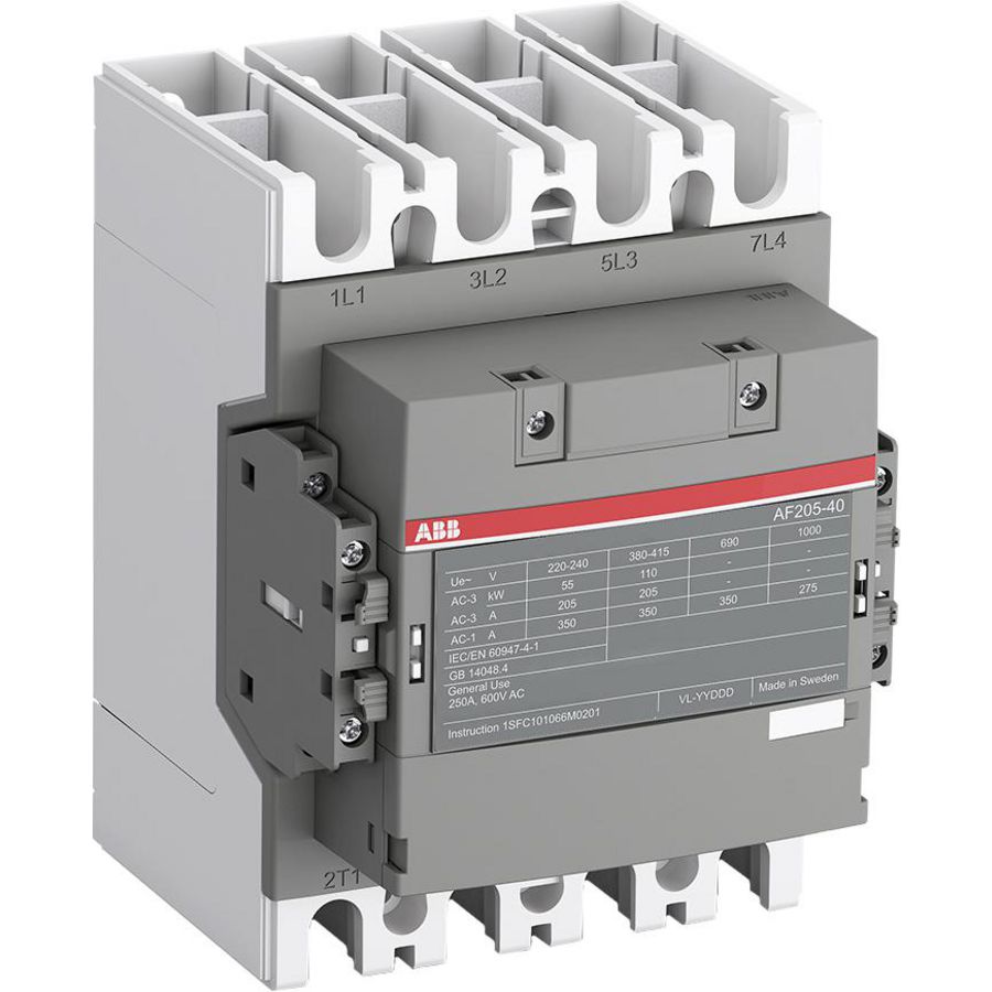 Magneetschakelaar 110kW 400V 4P spoelcode 12