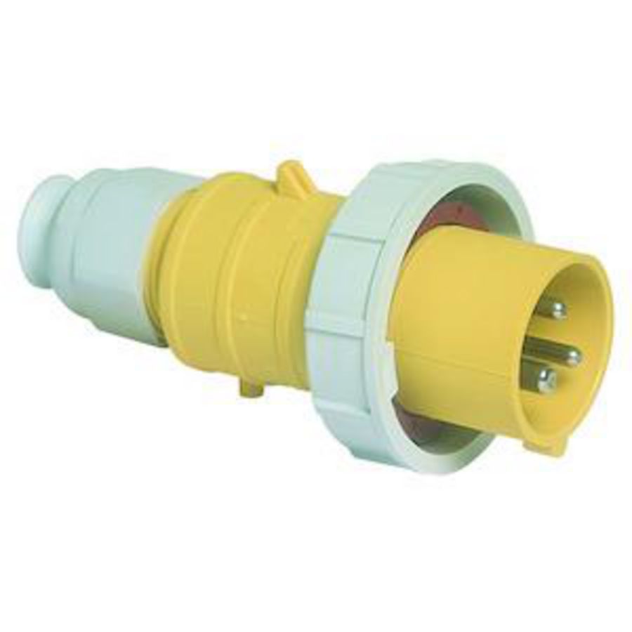 Steker 4h 32A 3P 110V IP67 QC MG Ni