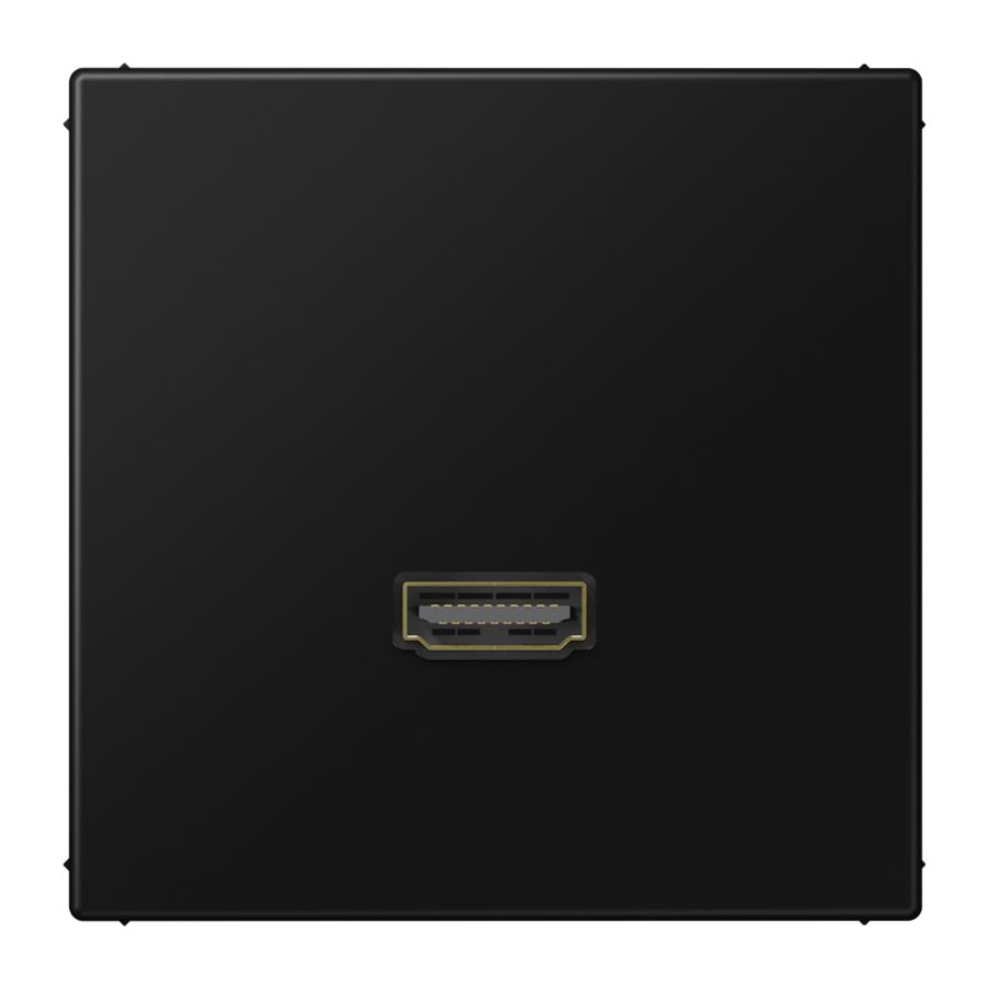 Afdekking zwart voor 1xHDMI LS990